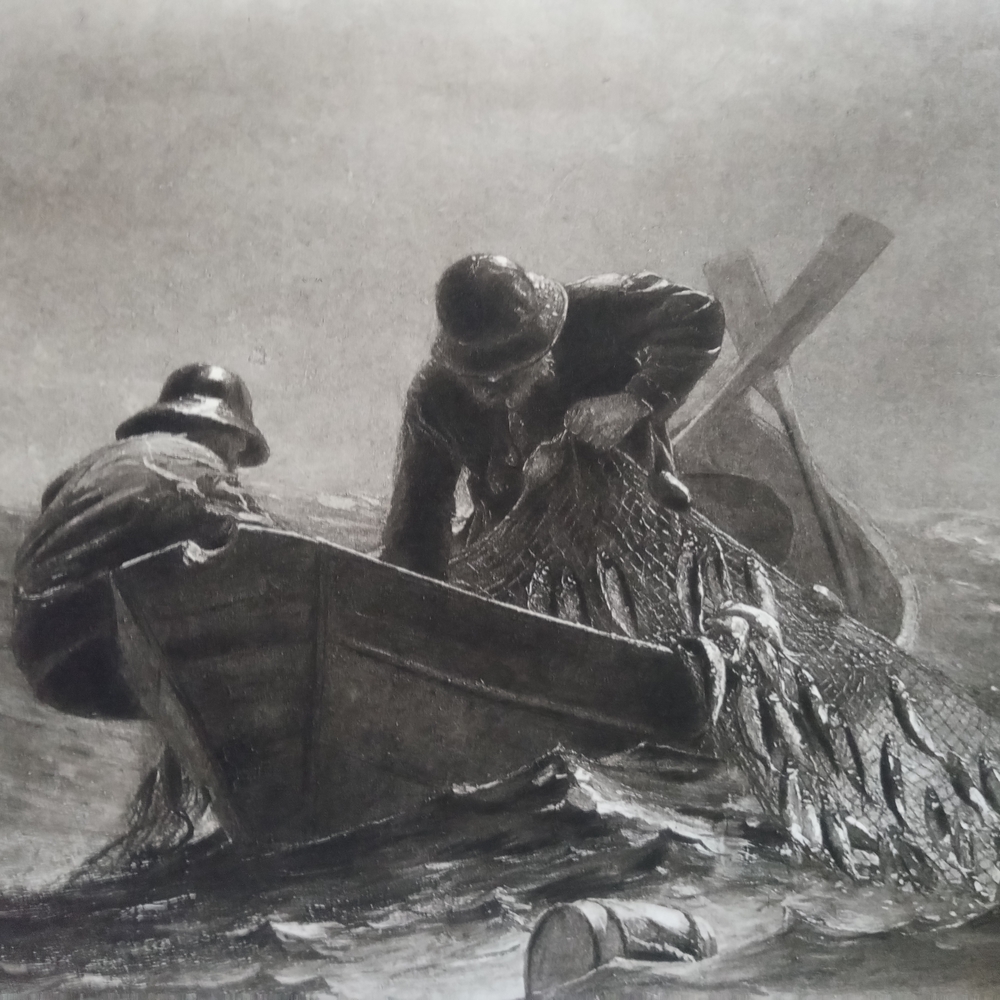 Antique Winslow Homer  Exact Print Owned By Museums